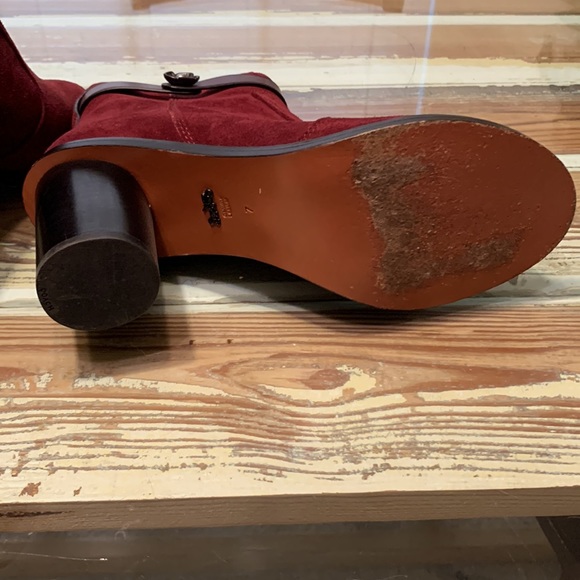 Coach open toe boots size 7 - Picture 8 of 8